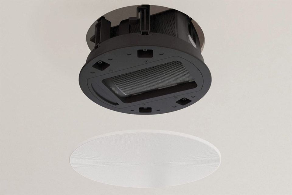 in-ceiling and in-wall mount for Sonos and Denon