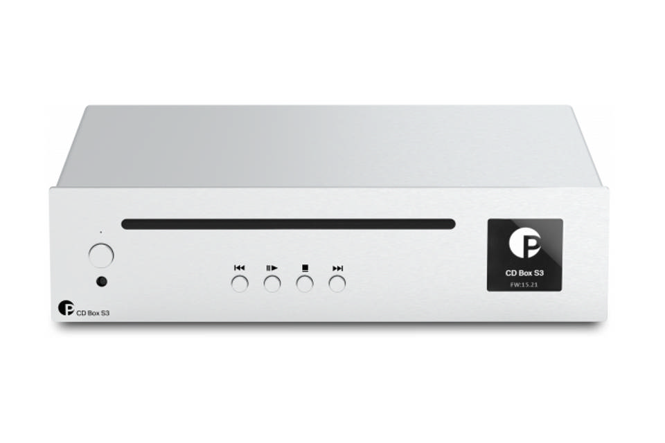 Pro-Ject CD Box S3 High-end CD player - Silver front