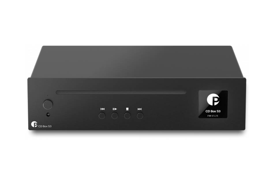 Pro-Ject CD Box S3 High-end CD player - Black front