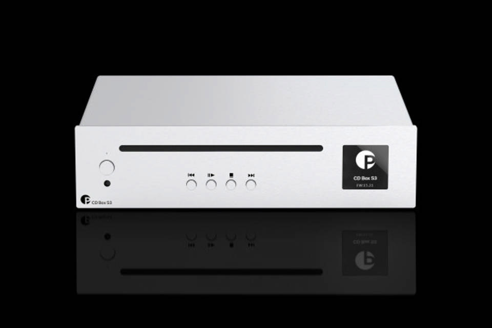 Pro-Ject CD Box S3 High-end CD player - Silver lifestyle
