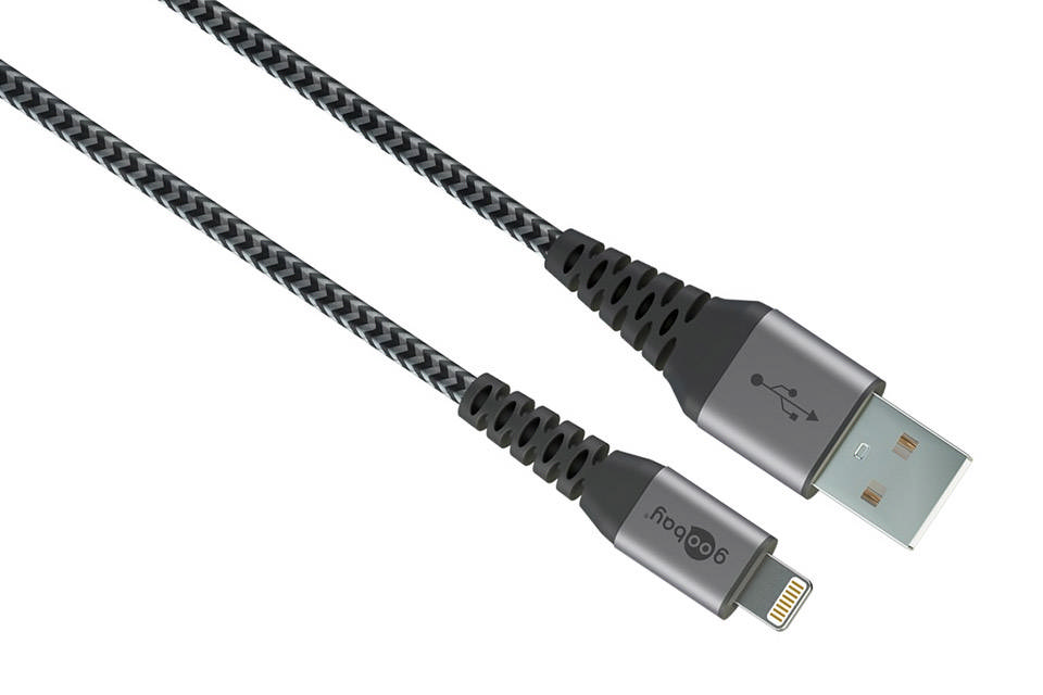 Lightning MFi to textile USB-A Cable