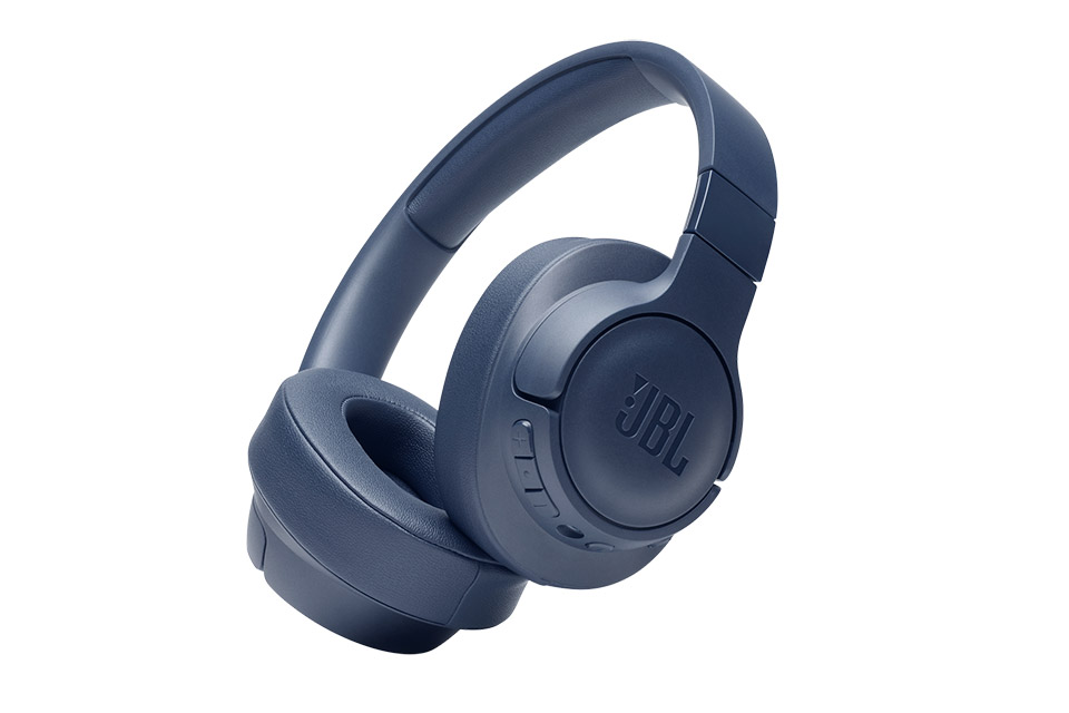 JBL Tune 760NC headphones, blue