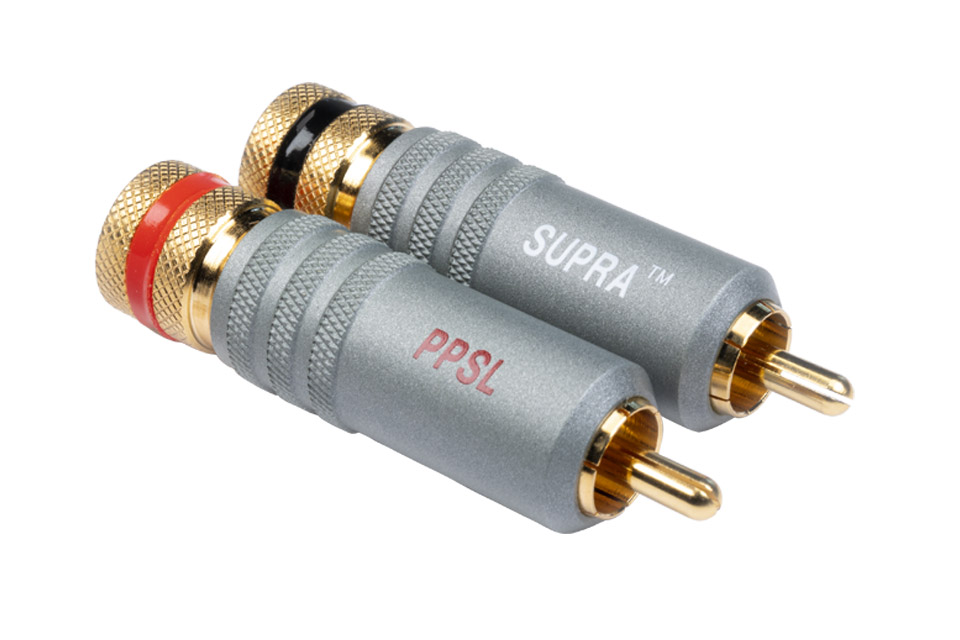 SUPRA PHONO stereo audio cable for turntable