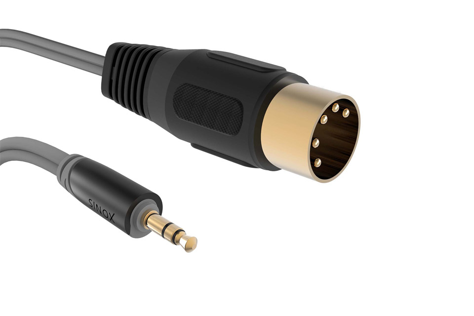 Sinox Stereo Minijack DIN cable