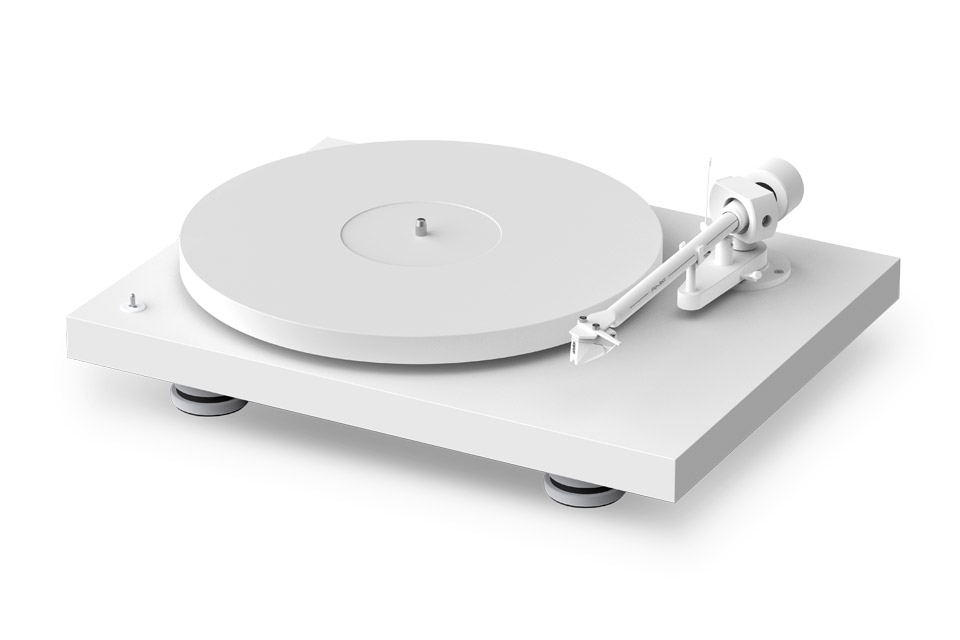 Pro-Ject Debut Pro turntable, white satin