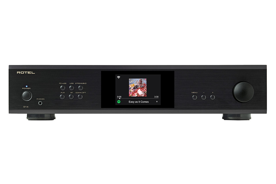 Rotel S14 integrated music system, black