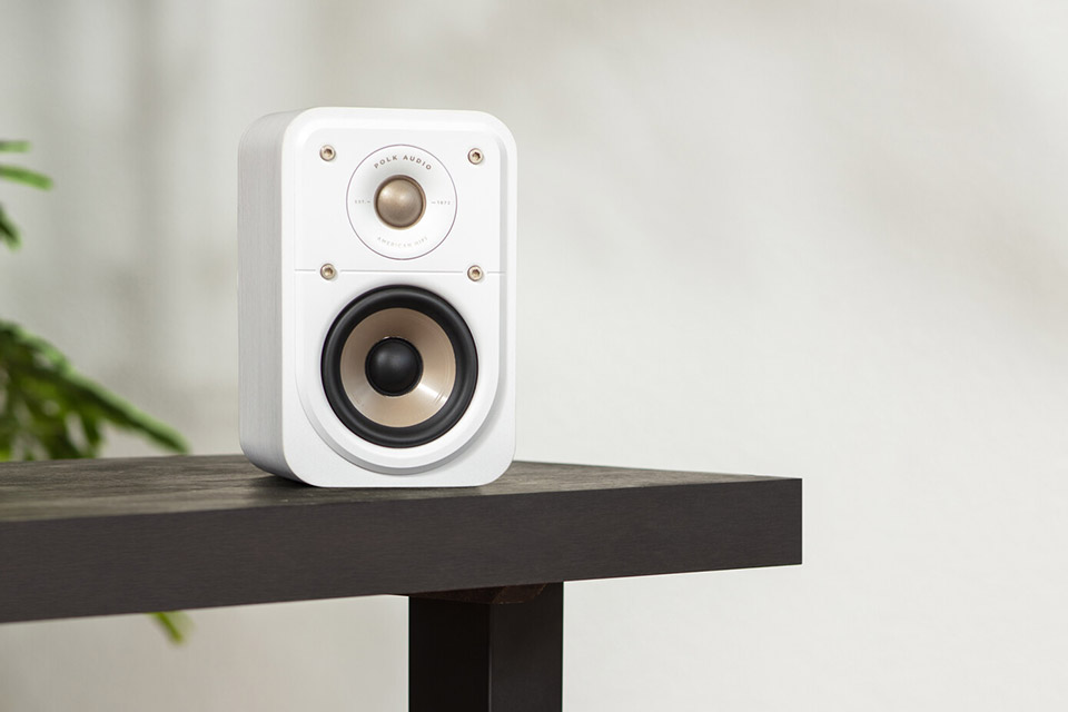 Polk Audio Signature Elite ES10 compact speaker, white