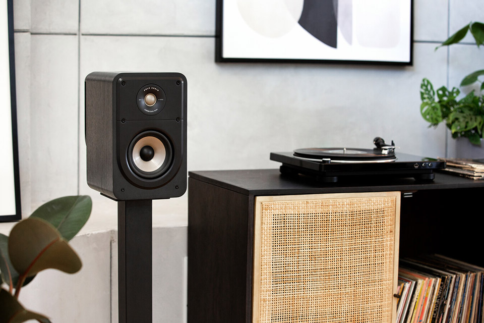Polk Audio Signature Elite ES15 compact speaker, lifestyle