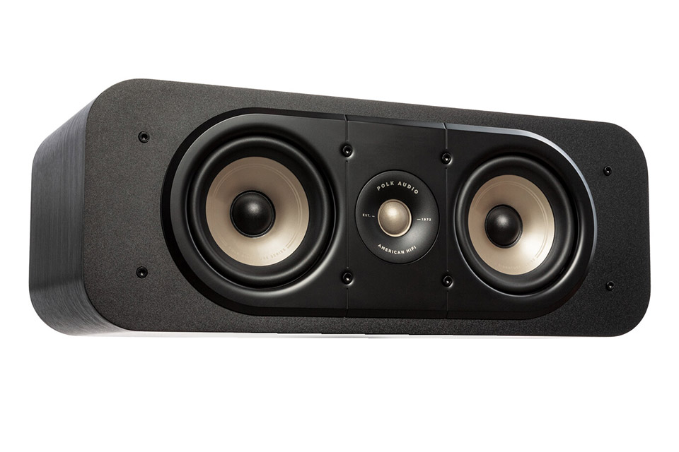 Polk Audio Signature Elite ES30 center speaker, black