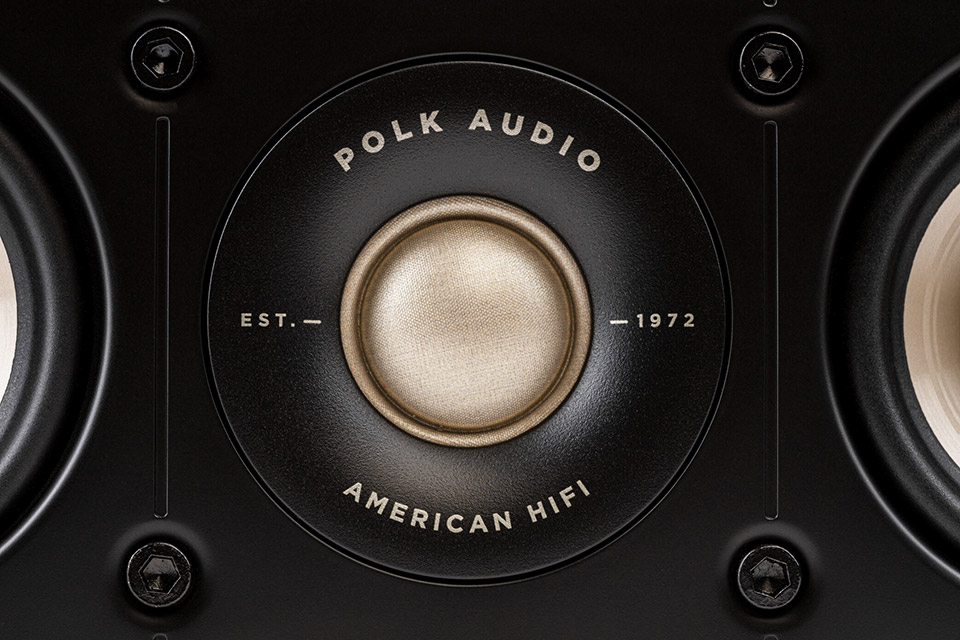 Polk Audio Signature Elite ES35 center speaker, black