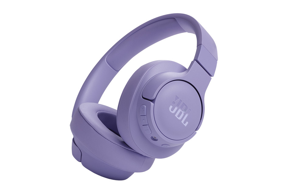 JBL Tune 720 around ear headphones, purple
