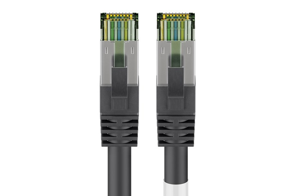 Câble Ethernet Cat 8 - Ethernet 40 Gigabit, LAN et patch