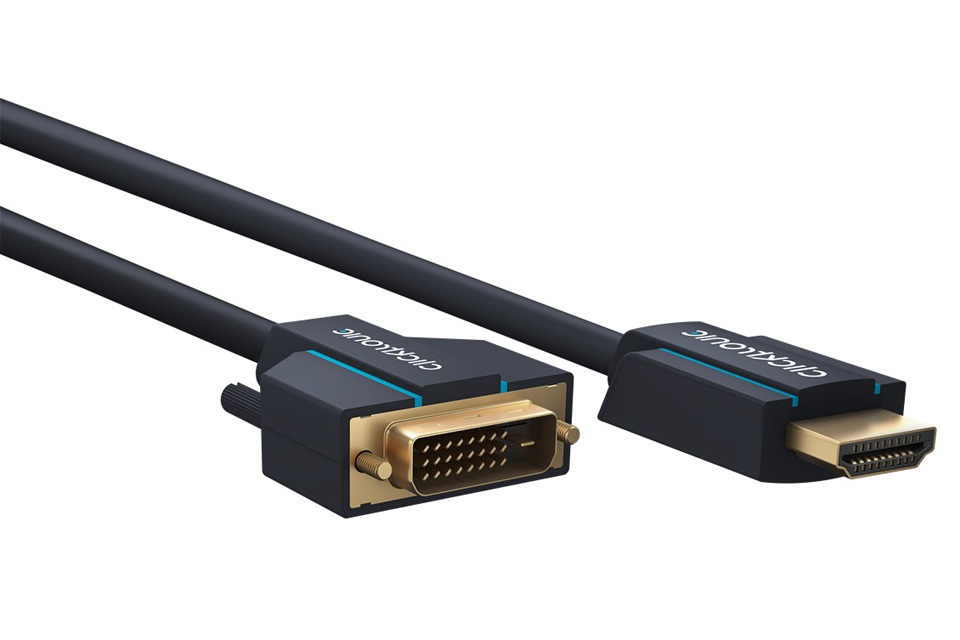 Clicktronic DVI - HDMI cable