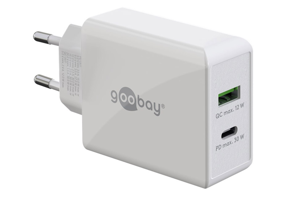 Goobay Chargeur USB double encastrable 12V/24V avec technologie de charge  rapide et affichage LED - Accessoires de camping Berger Camping