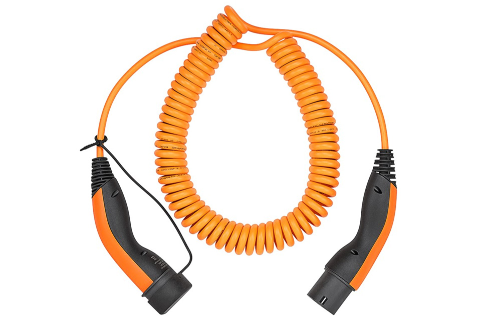 LAPP EV type 2 helix charging cable,3-phase (20 A/11 kW)