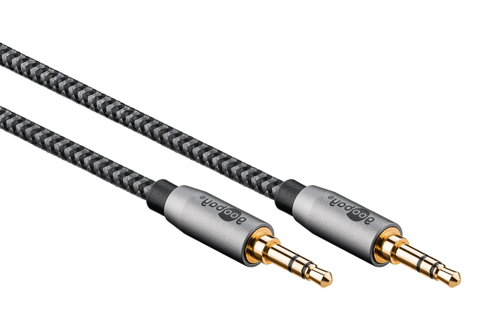 Stereo 3,5 mm. Minijack AUX kabel