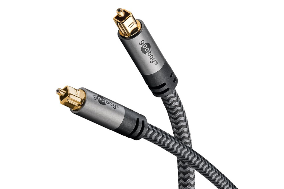 3 Foot Toslink Digital Optical Audio Cable - Premium Quality For Home Theater & Soundbars