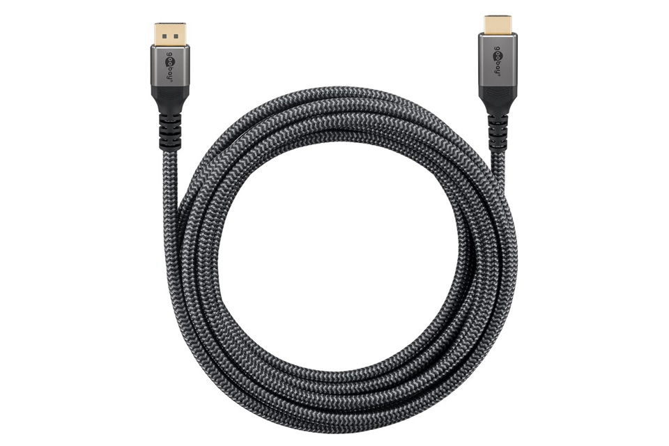 GOOBAY 64857: Câble DisplayPort 2.1, 8 K à 60 Hz, 1,0 m chez