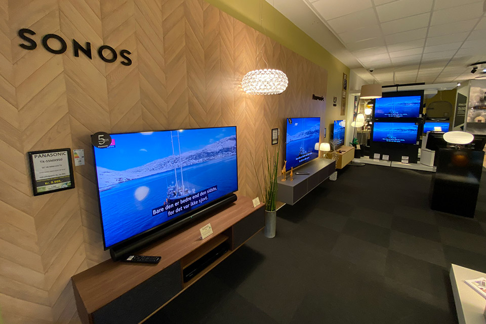 , AV-Connection Odense Store: TV, soundbars og TV-stands