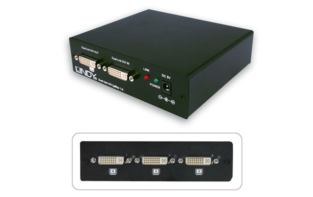 Lindy 4-way DVI-D Dual link video splitter