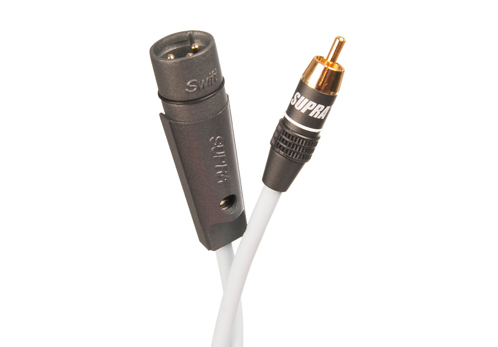 SUPRA SubLink RCA-XLR mono audio cable