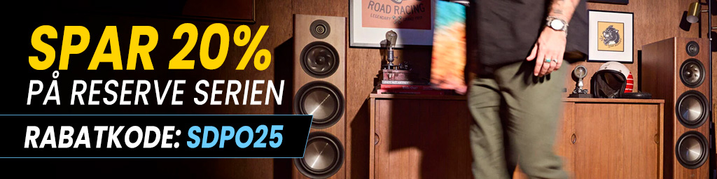 Polk Audio Reserve speakers banner