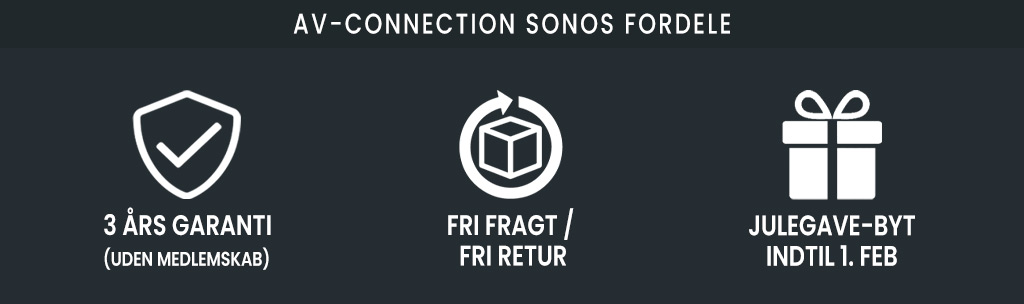 SONOS loudspeaker banner