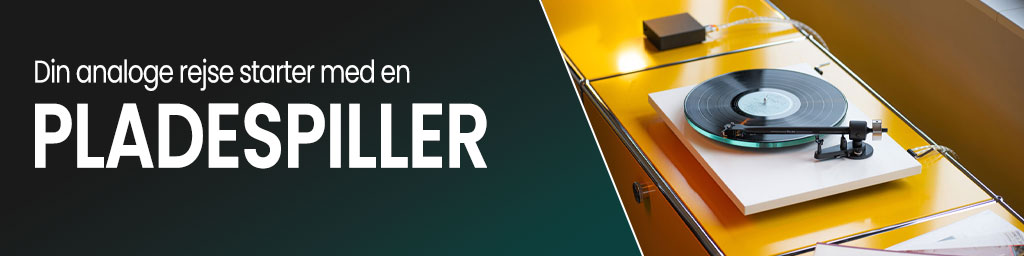 Hi-Fi pladespiller banner