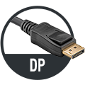 DisplayPort kabel icon