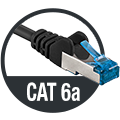 CAT 6a nätverkskabel icon