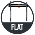 Fladt TV ophæng icon