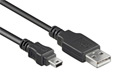 USB-A / Mini-B cable icon
