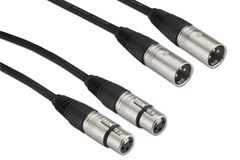 XLR stereo cable icon