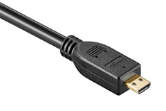 Micro HDMI kabler (type D)