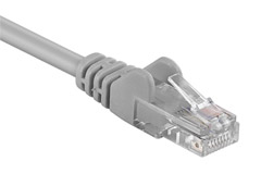 Gray ethernet cable icon