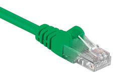 Green ethernet cable icon