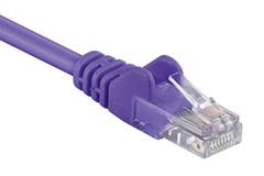 Purple ethernet cable icon