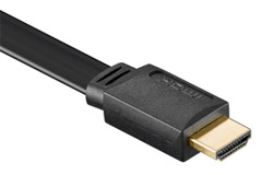 Thin / flat HDMI cable