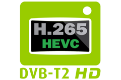 DVB-T2 HD, H.265 HEVC