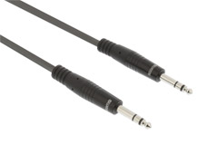 6,3 mm. Jack stereo kabel