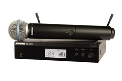 Shure wireless microphone icon