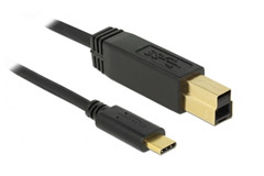 USB-C to USB-B cable icon