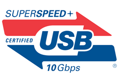 USB 3.1 / 3.2 Gen 2x1 – SuperSpeed+ 10 Gbps