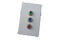 Component video wall plate