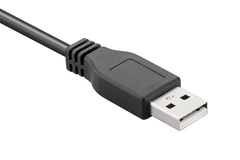 USB cable and adapter