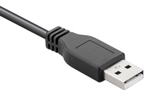 USB A-B cable icon