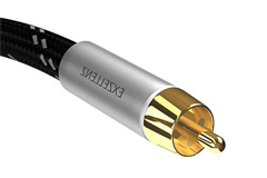 Subwoofer audio cable