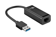 USB to network (RJ45)