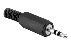 2,5 mm. Micro Jack connectors