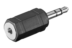 2,5 mm. Microjack adapter